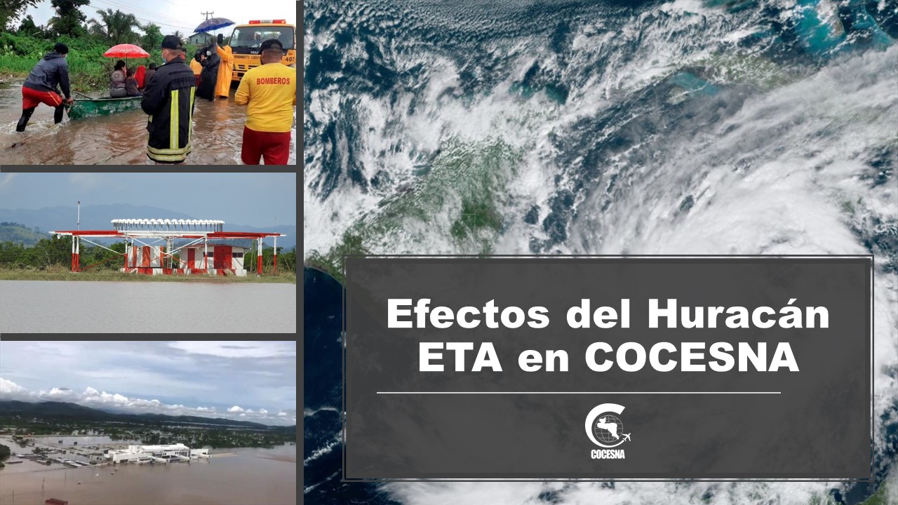 Efectos del Huracán ETA en COCESNA