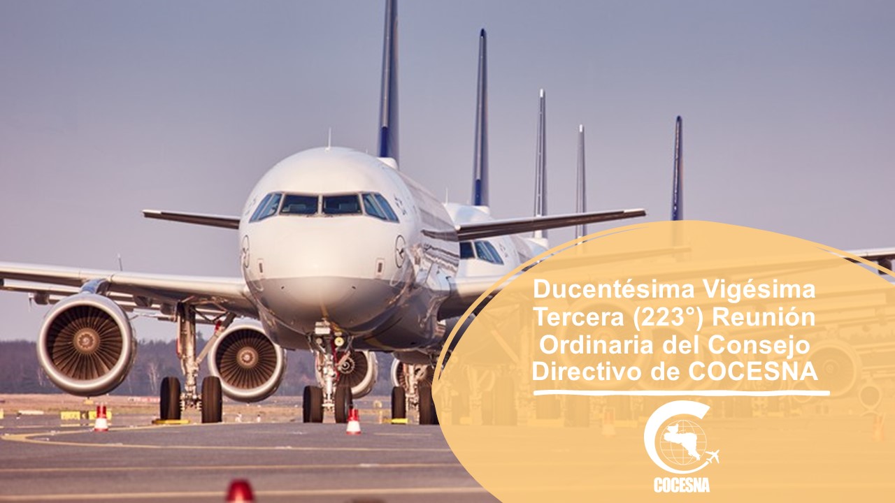 Ducentésima Vigésima Tercera (223°) Reunión Ordinaria del Consejo Directivo de COCESNA