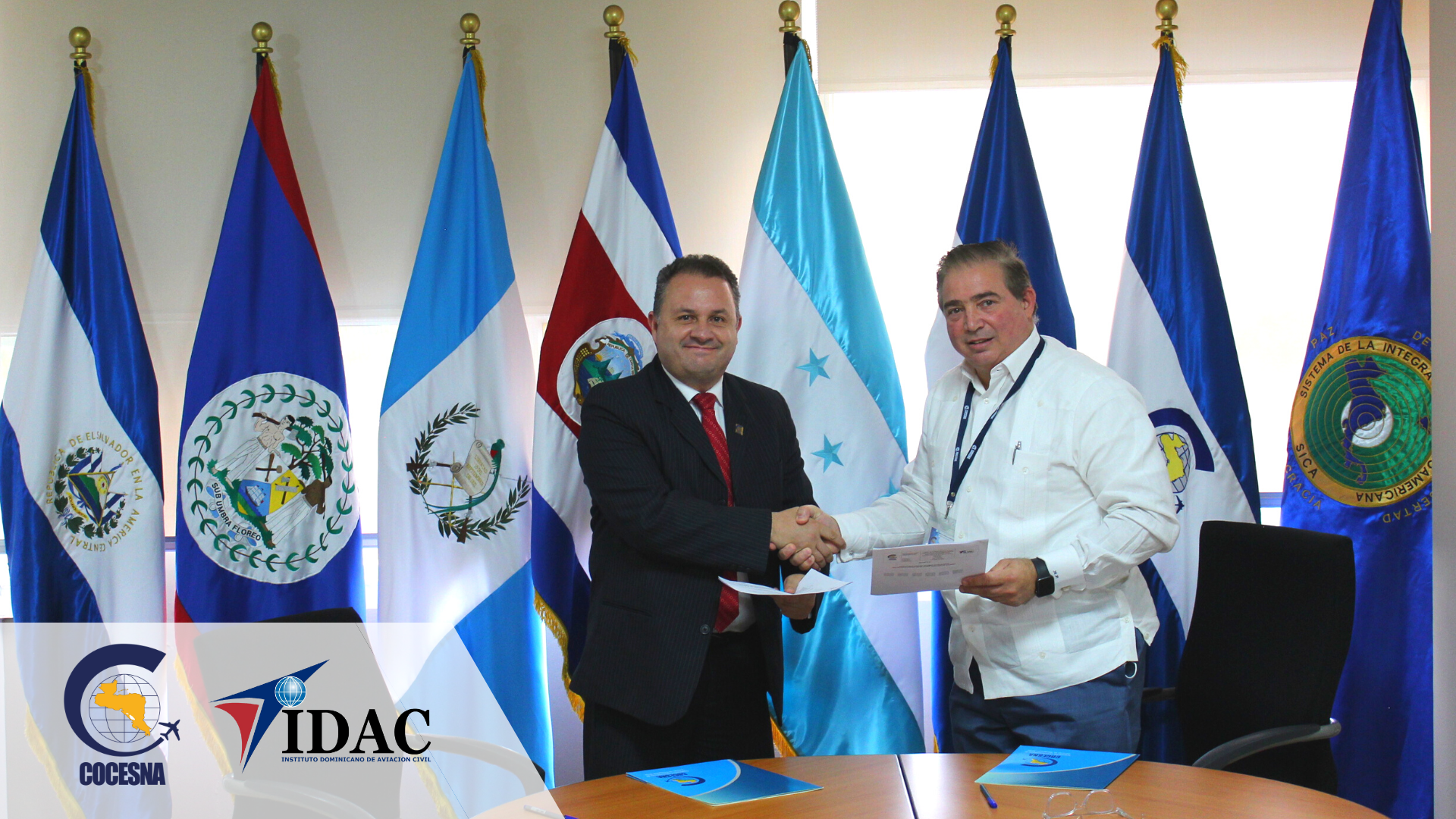 Signing of the IDAC-COCESNA Agreement
