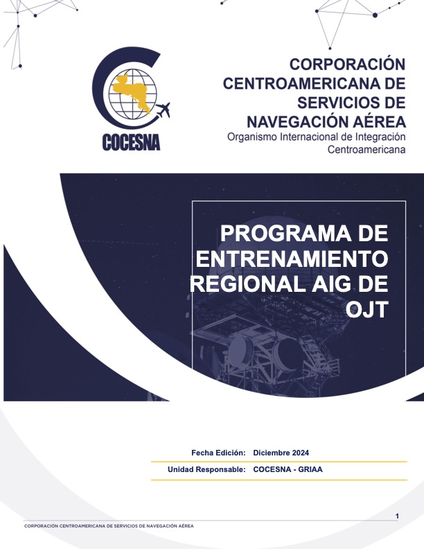 OJT Regional Program version word 2025 – cover page